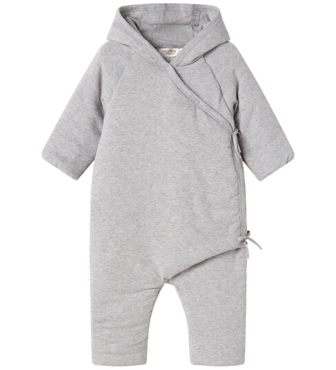 MarMar Modal New Born Light Grey Melange Rex Stroller Drakt 2-4 mdr/56-62