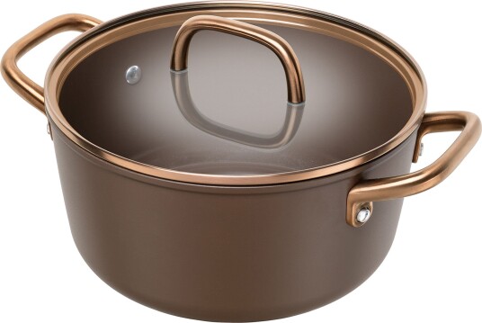 Zwilling Milano Gryte Med Glasslokk 24 Cm Brun 1035084 Zwilling Milano Gryte Med Glasslokk 24 Cm Brun 1035084