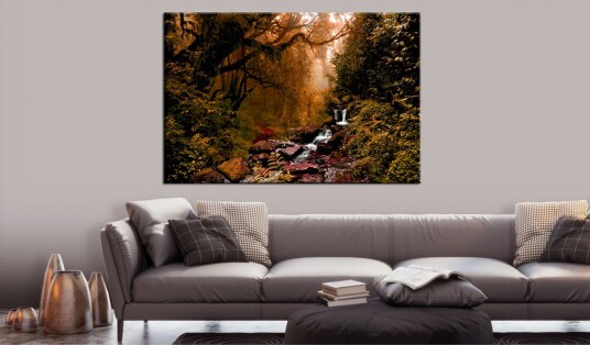 Tavle Autumn Waterfall 120X80 Artgeist sp. z o. o.
