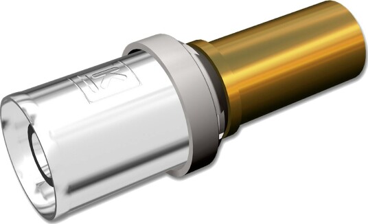 Trykkobling LK Systems Rett overgang Universal/Cu AX25 x 22 mm