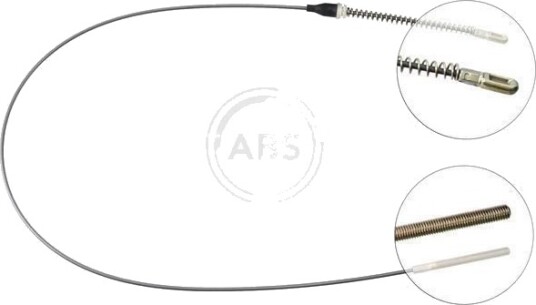 A.B.S. K12068 Tautrekk håndbremse A.B.S. K12068 Tautrekk håndbremse