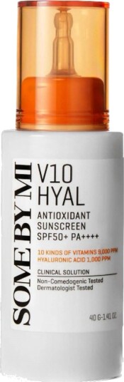SOME BY MI V10 Hyal Antioxidant Sunscreen SPF50+ PA++++ 40 ml SOME BY MI V10 Hyal Antioxidant Sunscreen SPF50+ PA++++ 40 ml