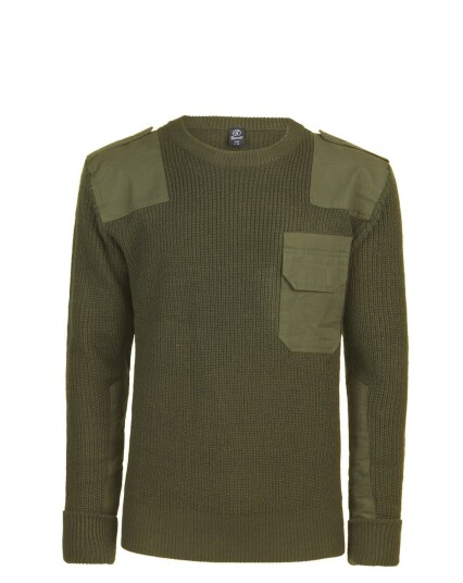 Brandit BW Pullover Jumper Grønn Oliven