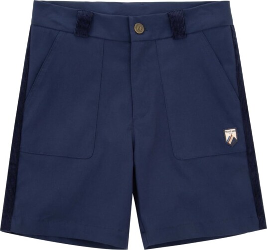 WoolLand Romsdalshorn Cord Shorts Gutt Blue Ink 134 140