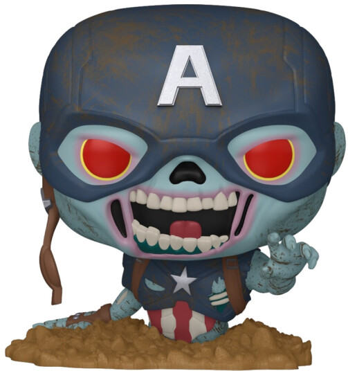 Funko POP! Marvel: Marvel Zombies Zombie Captain America