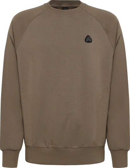 Moose Knuckles Yul Crewneck   ASHEN   S