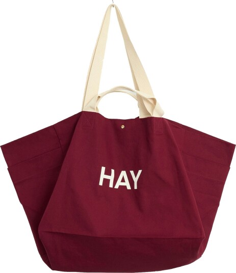 Hay Weekend Veske Large Burgundy Hay Weekend Veske Large Burgundy