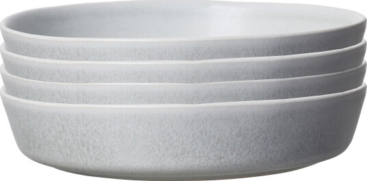 Scandi Living Sandsbro pastatallerken lysegrå Ø23 cm 4 pk