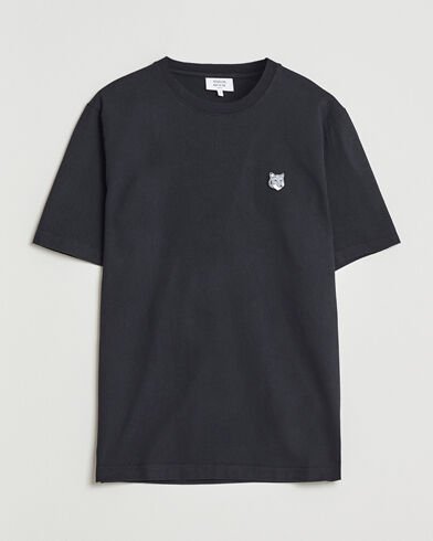Maison Kitsuné Grey Fox Head T-Shirt Black Maison Kitsuné Grey Fox Head T-Shirt Black
