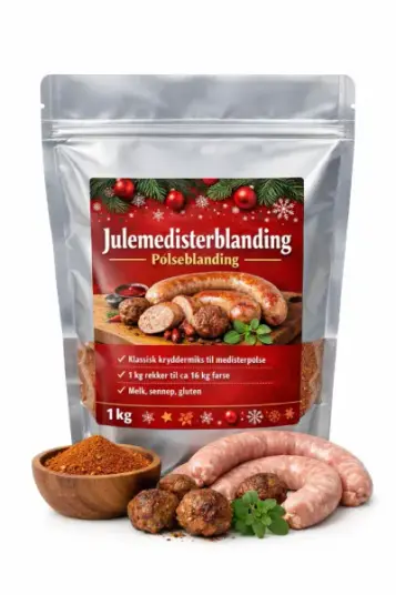 Julemedisterblanding pĂžlseblanding 1kg Julemedisterblanding pĂžlseblanding 1kg