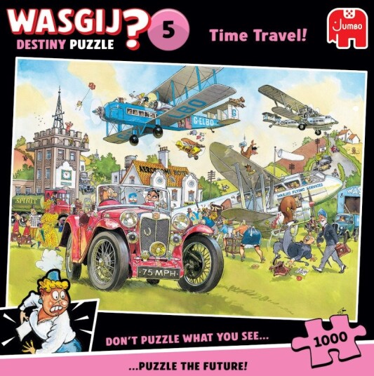 Wasgij Destiny 5 Puslespill   1000 brikker   Time Travel