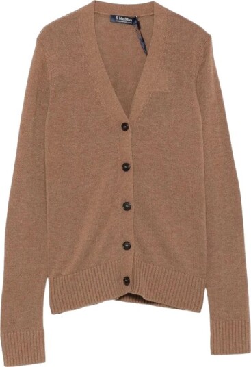 Max Mara Dame Strikkevarer Brun M,