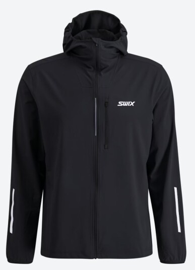 Swix 5K Jacket, Herre Jet Black XL Swix 5K Jacket, Herre Jet Black XL