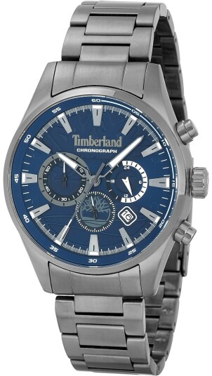 Timberland Herreklokke TDWGI2102405 Aldridge Blå/Stål Ø46 mm