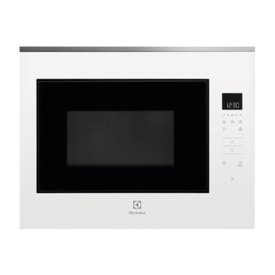 Electrolux 800 SERIES KMFE264TEW - Mikrobølgeovn - innebygd - 26 liter - 900 W - hvit Electrolux 800 SERIES KMFE264TEW - Mikrobølgeovn - innebygd - 26 liter - 900 W - hvit