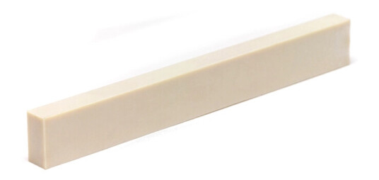 Graph Tech Tusq Pq-9025-00 - Acoustic Saddle, Flat, Blank Slab, 1/4" Thick