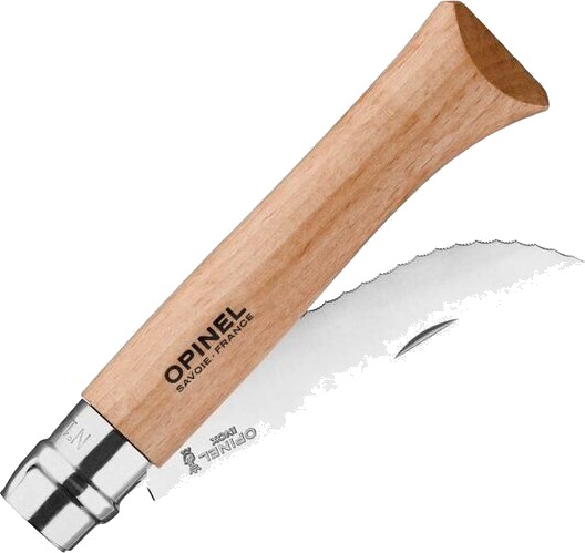 Opinel   Nomad N12 tagget kniv bøk