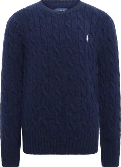 Ralph Lauren Kids 2/15 Wool/Cash Rws Cable Cn Sv Plo Navy M Ralph Lauren Kids 2/15 Wool/Cash Rws Cable Cn Sv Plo Navy M