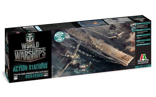Italeri 1/700 World of Warships USS Essex m/Lim