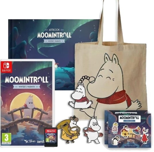 Moomintroll Winter's Warmth Collector's Edition Nintendo Switch Moomintroll Winter's Warmth Collector's Edition Nintendo Switch