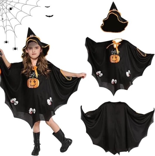 Halloween Heksekostyme til Barn