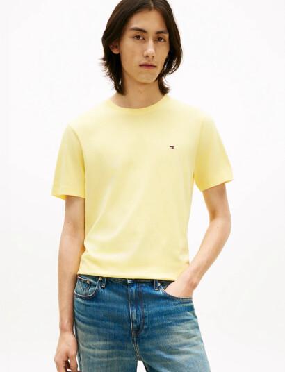 Tommy Hilfiger Ess Seasonal Reg Fit Solid Tee Yellow S