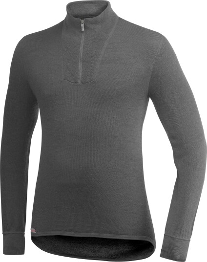 Woolpower Zip Turtleneck 200 Grey, XXL
