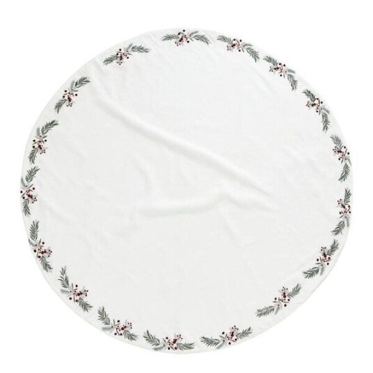 Lene Bjerre - Penine juletreteppe 110 cm hvit Lene Bjerre - Penine juletreteppe 110 cm hvit