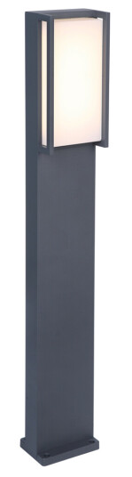 LUTEC ARCHITECTURAL QUBO LED FRITTSTÅENDE HAGELAMPE MØRK GRÅ LUTEC ARCHITECTURAL QUBO LED FRITTSTÅENDE HAGELAMPE MØRK GRÅ