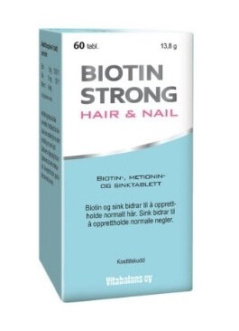 Biotin Strong 60 TABLETTER Biotin Strong 60 TABLETTER