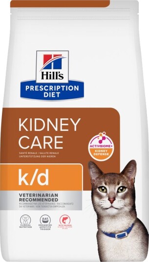 Hill'S Prescription Diet Tørrfôr K D Kidney Care Med Laks Sparepakke 3 X 3 kg