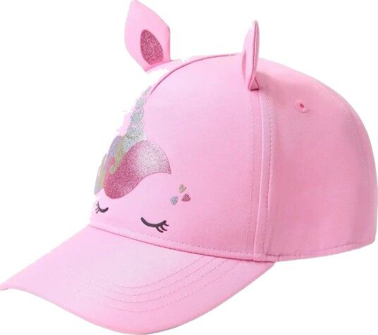 Lindex Cap With Unicorn Pink 5 7