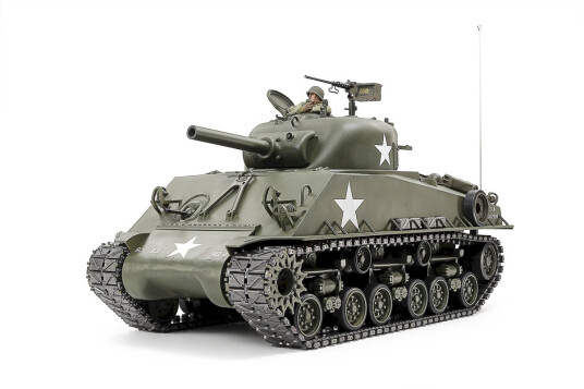 Tamiya 56048 RC M4 Sherman 105mm Haubits Fjernstyrt Stridsvogn