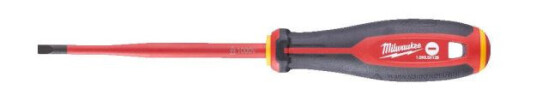 Milwaukee Tri-Lobe VDE Skrutrekker 3-sidet anti-rull håndtak SL 1,0 x 5,5 x 125 mm, Håndverktøy