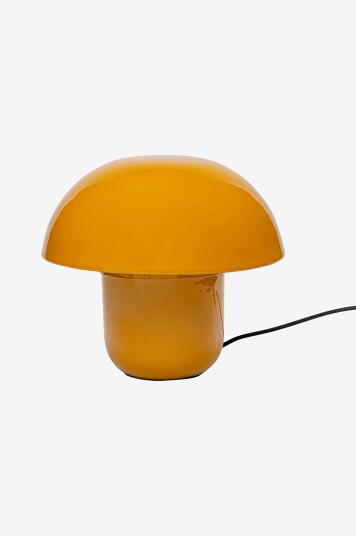KARE Design   Bordlampe Mushroom Gul 27cm Orange
