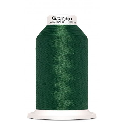 Gütermann Bulky Lock 80 Sytråd Polyester Grønn 340 1000m