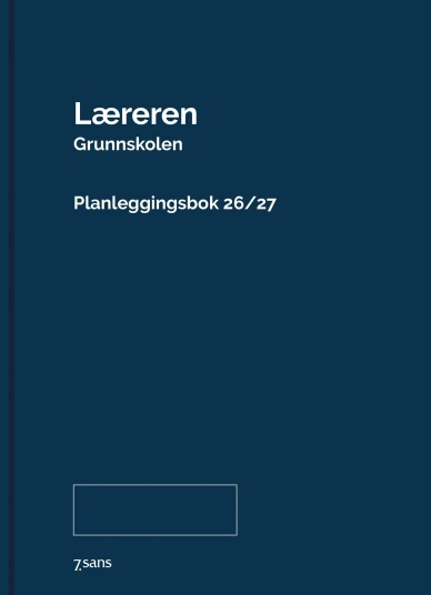 7.Sans Lærer Grskole Innbundet 26/27