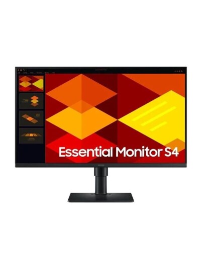 Samsung S4 27" IPS FHD Skjerm med 100 Hz og Ergonomisk Design - Sort Samsung S4 27" IPS FHD Skjerm med 100 Hz og Ergonomisk Design - Sort