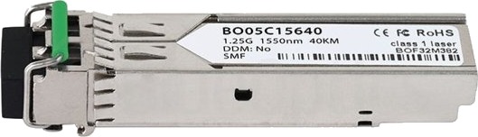 Blueoptics Sfp-1G-Ex-Ss-Bo Fiber Optisk 1250 Mbit/S Sfp Sfp Ex 40000 M