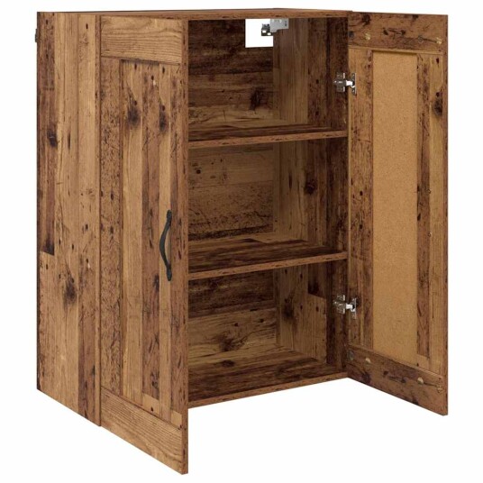 Veggskap Gamle tre 69,5 x 34 x 90 cm Konstruert tre