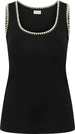 Kaffe Curve Kccarina Tank Top   Black   M