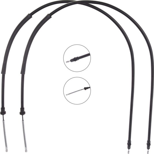 RIDEX 124C1443 Tautrekk håndbremse