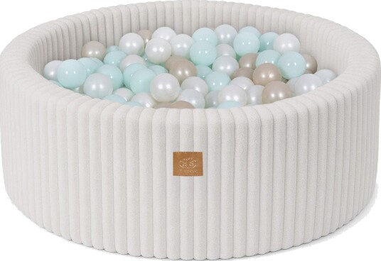 Meowbaby Churros Ballbasseng Cotton Candy Blue/Silver
