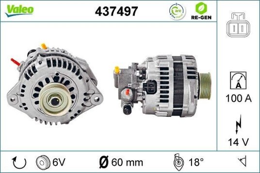 Dynamo VALEO 437497 Dynamo VALEO 437497