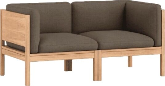 Moebe Modulær 2 seters Sofa med Sider Autum 361