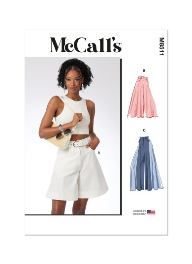 McCall's 8511 - Bukse & Shorts R5 14-16-18-20-22 McCall's 8511 - Bukse & Shorts R5 14-16-18-20-22