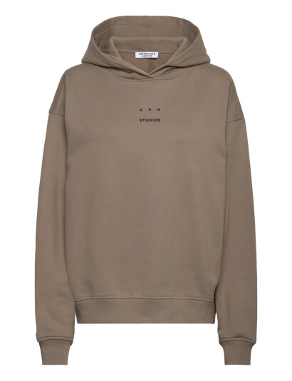 Copenhagen Studios Cph Hoodie 7 Cotton Burgundy - Beige - M Copenhagen Studios Cph Hoodie 7 Cotton Burgundy - Beige - M