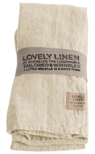 Lovely servietter 45x45cm vanilje 4 pk