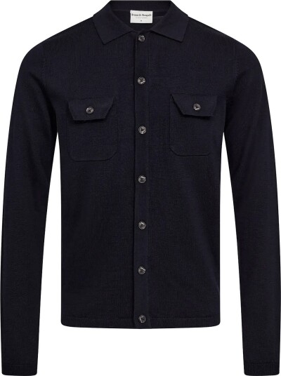 Bruun & Stengade Bs Zaouma Regular Fit Knitwear NAVY XL
