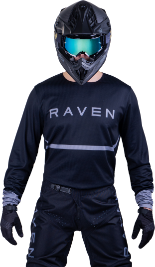 Raven Crosstrøye RV Two Grafitt Svart